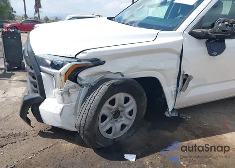 2022 Toyota Tundra Sr from USA, damaged, VIN 5TFKB5AA1NX005388
